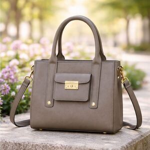 3.1 Phillip Lim for Target Taupe Work Tote Satchel Roomy Neutral Bag